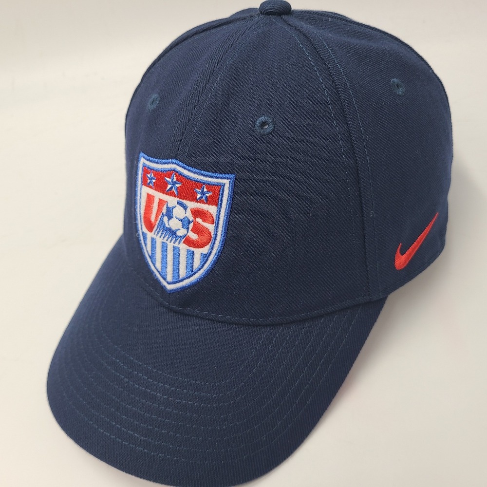 USA National Team Hat Strapback Nike Blue‎ Red Soccer USMNT United States US Men